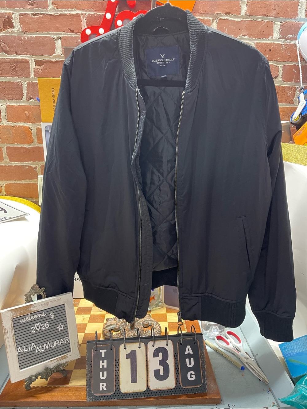 This is an American Eagle Outfitters black bo